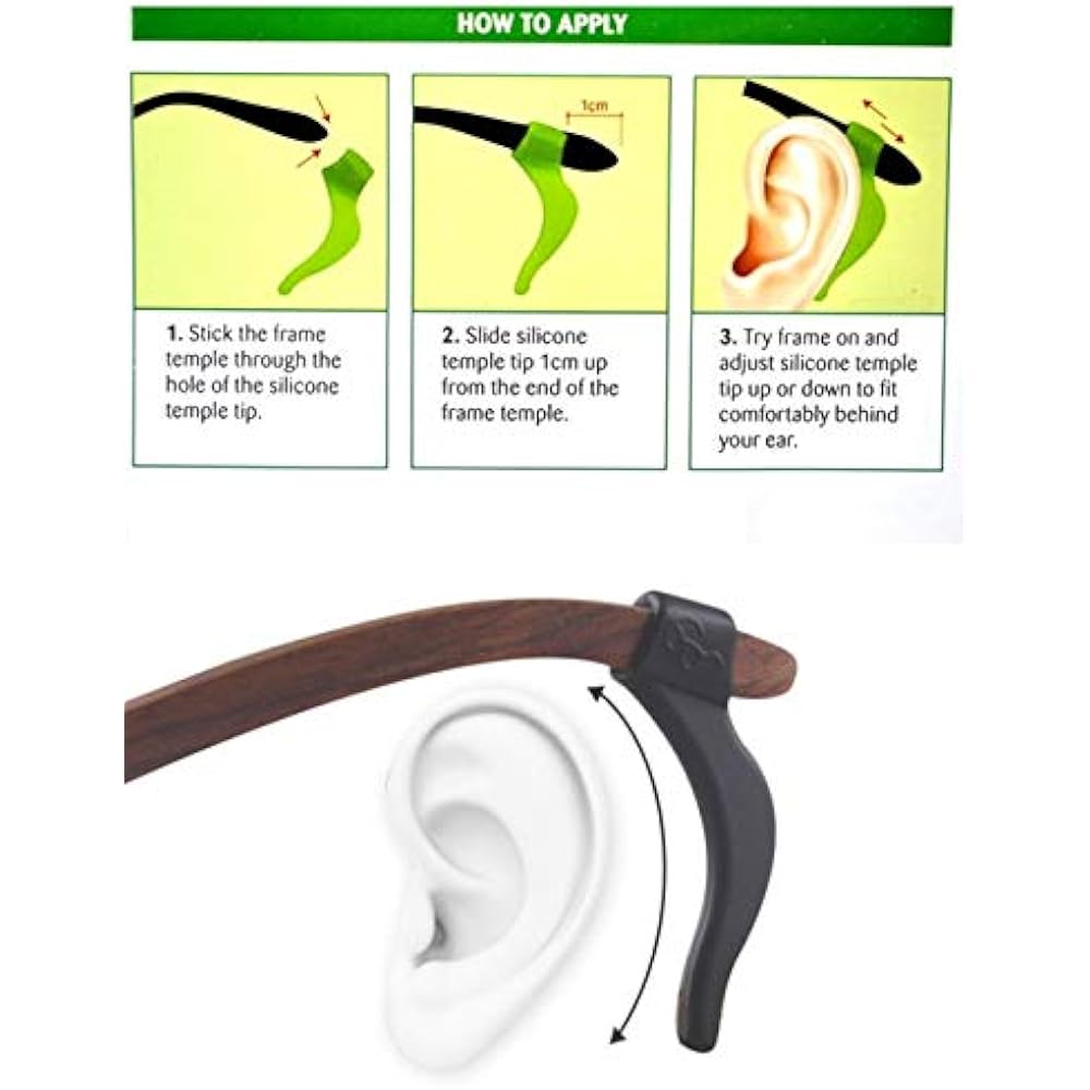 Shinkoda Kids Glasses Strap And Ear Grip Kit, Safety Eyeglasses Holder