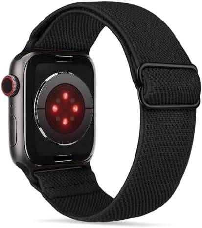 Tasikar Elastic Sport Solo Loop Band Compatible with Apple Watch