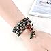 Yosoo Buddha Buddhist India Agate Prayer Mala Beads Bless Bracelet Necklace