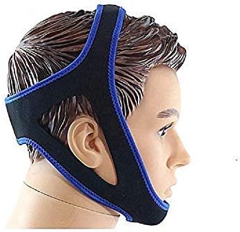 Premium Anti Snore Chin Strap [2019 Upgraded Version] - Advanced Snoring Solution Scientifically Designed to Stop Snoring Naturally and Give You The Best Sleep of Your Life!. (Blue) …. (Blue)