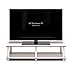 Furinno Just No Tools Wide TV Stand, White