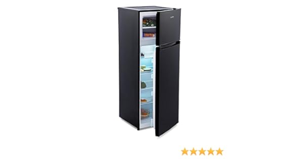 KLARSTEIN Height Cool Black - Nevera con congelador, refrigerador ...