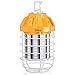 80W LED Drop Light For 250-300W HID/HPS/MH Replacement, 10070 Lumens, Spring Loaded Safety Latch, High Bay Lighting, Wire Guard, US Plug, 100-277VAC Rated, UL Listed & DLC Qualified (5000K Cool White)