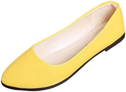Women's Flats Ballet Pointy Toe Casual Flat OL Slip-On Sandals Boat Office Shoes