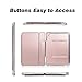 Valkit Compatible with iPad Air/Air 2 / iPad 9.7 2018 Keyboard Case, Wireless Smart Stand Protective Shockproof Heavy Duty Impact Back Cover Replacement for iPad Pro 9.7 / iPad 9.7 2017,Rose Gold