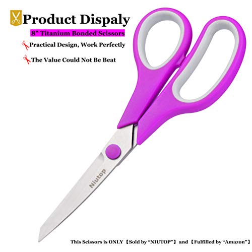 1 Scissors+Niutop+Titanium+Multipurpose+Comfort+Grip
