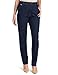 Lee Women's Missy Relaxed-Fit Side Elastic Tapered-Leg Jean, Dark Indigo, 18