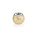 Pandora Jewelry Gold Glitter Ball Sterling Silver Charm