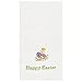 C&F Home Happy Eggs Cotton Embroidered Waffle Weave Kitchen Towel Decor Decoration Waffle Weave Kitchen Towel Green