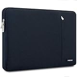 Hseok 13 Inch Laptop Sleeve Case, Compatible 2018 New MacBook Air Retina A1932 | MacBook Pro 13 Inch A1706 / A1708 | Surface Pro 6, Certified Water-Resistant Shockproof Notebook Cover, Black