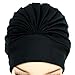 Bon Bonito Great For Swimming,Polyester Latex Lined Pleated Women's Swim Bathing Turban