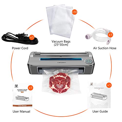 Vacuum Sealer Machine, MCJOY Operation Automatic Food Sealer Machine for Food