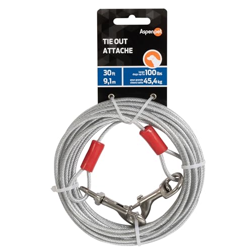 Aspen Pet Dog Tie Out Cable