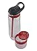 Contigo AUTOSPOUT Straw Ashland Water Bottle with Infuser, 26 oz., Clear with Watermelon