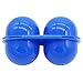 SUPOW® Outdoor Camping Hiking Portable Folding Plastic 2 Grids Egg Case Carrier Box Eggs Container Keeper Storage Box Hard Case with Handle (Blue)