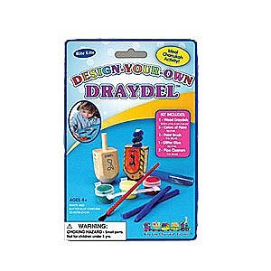 Rite -Lite Judaica Design a Dreidel Kit Craft, Multi-Colored