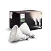 Philips Hue White Outdoor PAR38 13W Smart Bulbs (Philips Hue Hub required), 2 White PAR38 LED Smart Bulbs, Works with Alexa, Apple HomeKit and Google Assistant (Renewed)