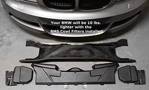 BMS Cowl Filters for BMW E Chassis