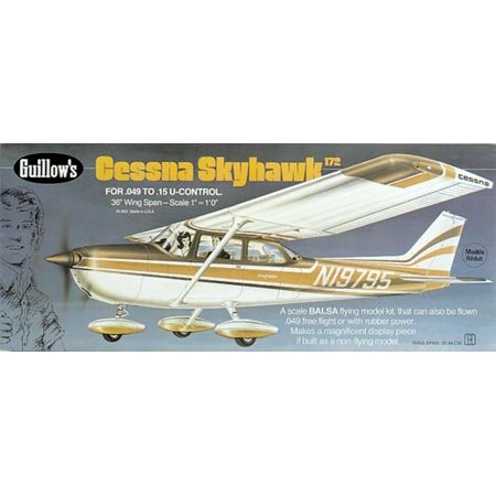Guillow s cessna skyhawk model kit