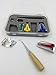DGQ Fabric Bias Tape Makers Kit Single or Double Fold Bias Tape Maker Tool 4 Sizes DIY for Sewing and Binding