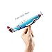 Toyvian Flying Airplane Gliders Toys,Foam Plane Models,36 Pack 8 Inch Party Bag Fillers for Kids