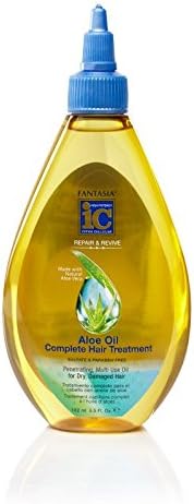 [VALUE PACK] (PACK OF 4) FANTASIA IC ALOE OIL ‣ Complete Hair Treatment (5.5 Fl. Oz.)