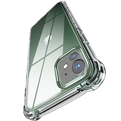Amozo - Clear Series Transparent Soft Silicon TPU | Air Cushion Shock Proof Cover with Camera Protection Compatible for