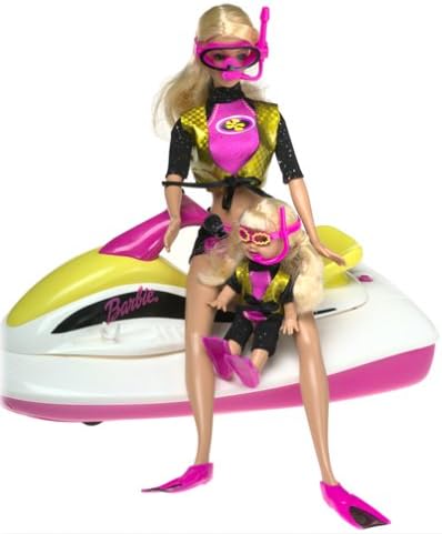 juegos de barbie en moto de agua