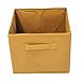 Unique Home Townhouse Rugs Foldable Storage Cube Basket Bin Organizer Containers Drawers Fabric Drawer,6pc Set,Khaki