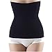 Lifemall New Breathable Elastic Postpartum Postnatal Recoery Support Girdle Belt,Tummy Trimmer Fat Burning Lost Weight Waist Trainer Slimming Belt,Body Shaper (M, Black)