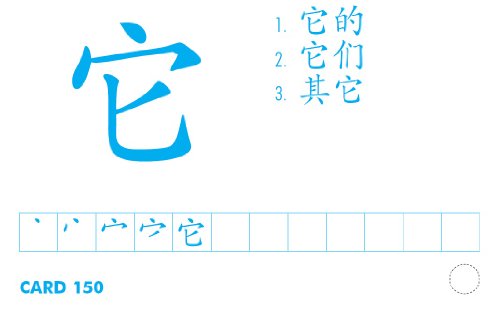Chinese Flash Cards Kit Volume 1: HSK Levels 1 & 2 Elementary Level: Characters 1-349 (Online Audio for each word Included)