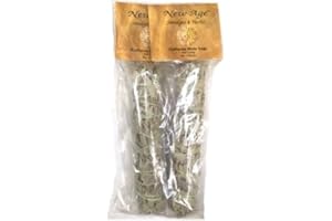 New Age Smudges & Herbs- California White Sage Large 8-9" (2 pack)