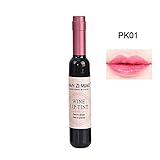 The Tinted Lip Stain, Htgtai PK01 Blush Pink Lip Gloss Wine Lip Tint 7g Matt Lipstick Long Lasting Mac Lipstick For Lips