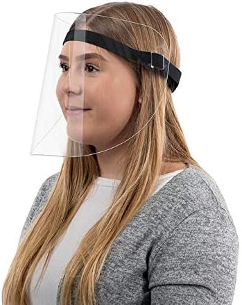 Face Cover Protection Mask Transparent Protective Shield Facial Screen (2)