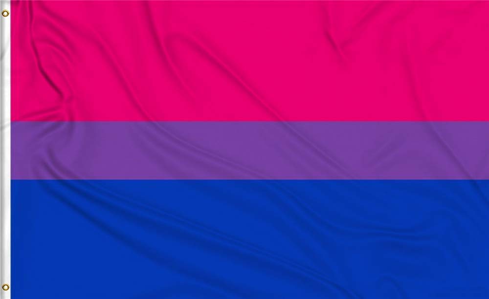 3x5 FT Bi Pride Flag Bright Colors Bisexual Flags Rainbow Flag Series