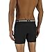 adidas Men's Athletic Stretch Boxer Brief Underwear (2-Pack), Black/Black Black/Black, MEDIUM