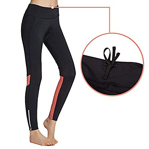 image for BELE ROY Womens Cycling Pants Padded Long Bike Bicycle Tights Capri Pa