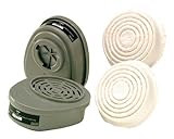 Safety Works 817666 Replacement Cartridges and Pre-Filters for Paint and Pesticide Respirator, FALSE, 1 Pack