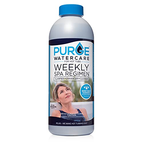 Purge Watercare Weekly Hot Tub Cleaner & Hot Tub Clarifier Hot Tub