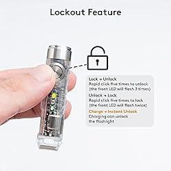 RovyVon G4 Aurora A8 USB-C LED Keychain