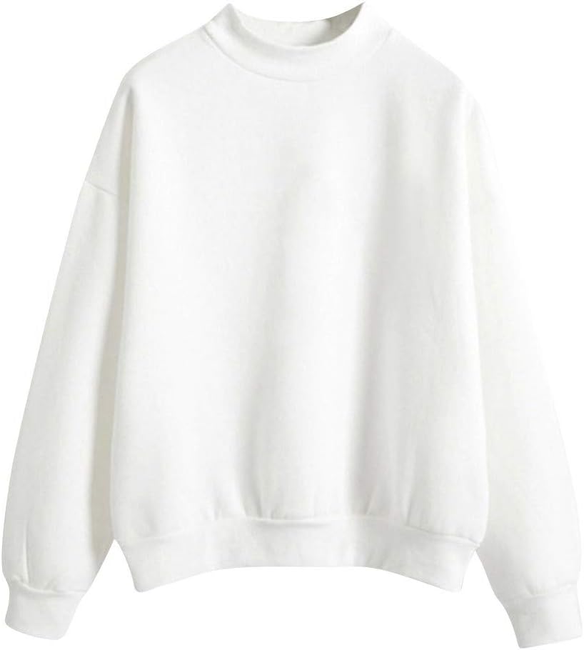 Pullover for Women Top Long Sleeve Sweatshirt Printed Lady Teen Girl Shirt Jumper Pullover Tops Blouse