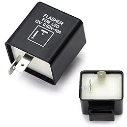 iJDMTOY (1) 2-Pin CF12 Electronic LED Flasher Relay