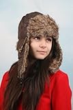 Women's Trapper Quilted Winter Ear Flap Hat 901HT