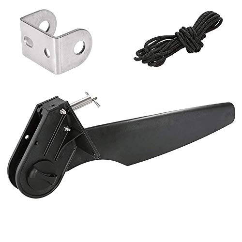 HOOMBOOM Kayak Boat Rudder, Fishing Watercraft Canoe Rudder (Nylon Glass Fiber) Replacement Parts Foot Control Steering System Kayak Accessories with Control Line Kit - Thumbnail 6