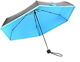 Mini Umbrella Travel Anti Ultraviolet 5 Folding Compact Light Parasol umbrella, Ultra Protective (95% UV Resistance )