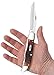 Case WR XX Pocket Knife Chestnut Bone Large Folding Hunter (Cv) W/Sheath Item #7013 - (6265 Cv) - Length Closed: 5 1/4 Inches
