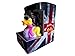 CelebriDucks - Jumpin' Quack Splash - The Floating Stones - Floating Rubber Ducks - Collectible Bath Toy Gift for Kids & Adults of All Ages