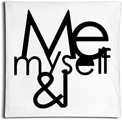 EDRE Me Myself And I Sleep Chair Body Pillow White