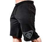 MonstaMan Muscle Symbol 238-SweatShorts Black/Dark Grey Large