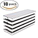 Super Strong Neodymium Bar Magnets | 60 x 10 x 4 mm | Pack of 10 | Powerful Rare Earth Magnet Bars | Strong, Anti-Rust, Magnets for Fridge, Classroom, Office, Hanging Tools